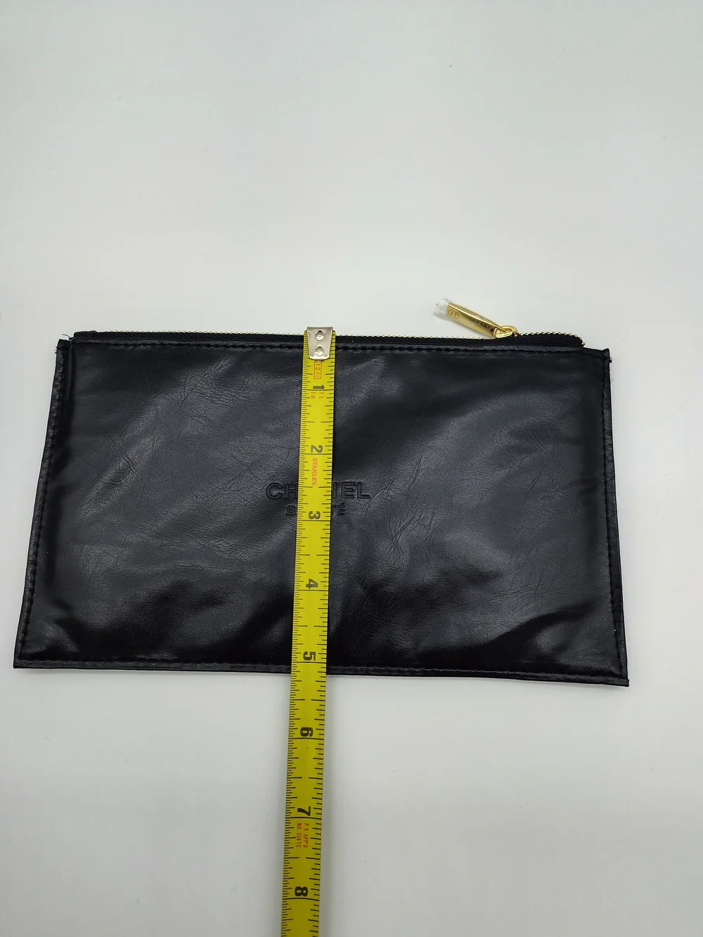 CHANEL Beaute' Lambskin Hard Shell Jewelry Case Travel Organizer Pouch NWT NIB